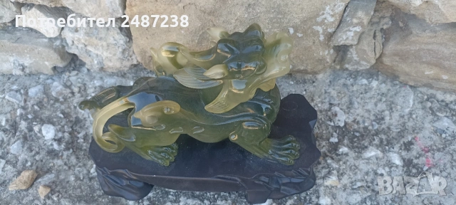 нефритен дракон,пазител на домс, снимка 4 - Статуетки - 54340568