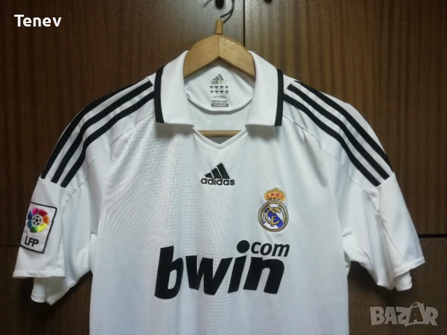 Real Madrid Guti Haz Adidas 2008-2009 оригинална тениска фланелка Реал Мадрид Гути екип, снимка 4 - Тениски - 39712253
