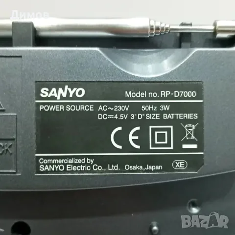 Paguo SANYO Дигитален тунер Made in Japan, снимка 3 - Радиокасетофони, транзистори - 55535896
