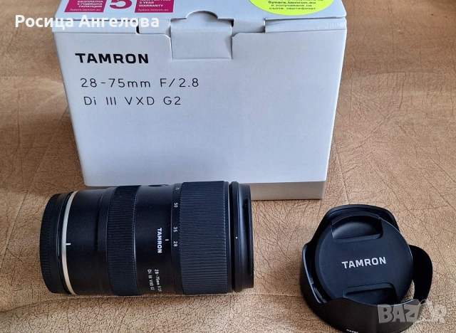 Обектив Tamron 28-75mm f/2.8 Di III VXD G2 за Nikon Z, снимка 3 - Обективи и филтри - 54959342