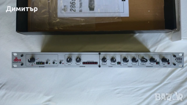 Микрофонен предусилвател / MIC PREAMP / DBX 286S, снимка 2 - Други - 54952436