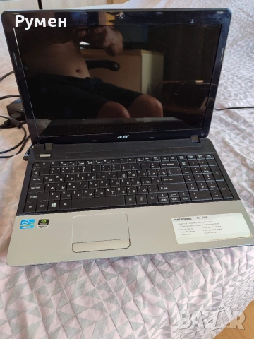 Acer Aspire E1-571G за части (или за ремонт) + зарядно