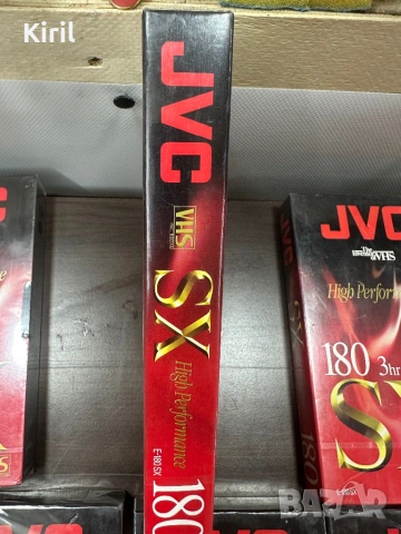 Видеокасета JVC E-180SX, снимка 4 - Стойки, 3D очила, аксесоари - 54891622
