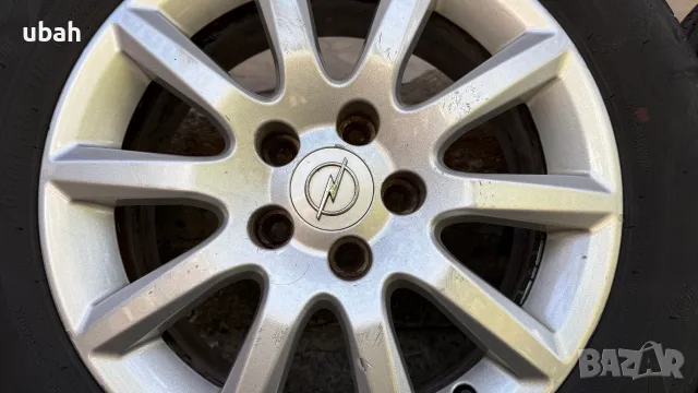 Комплект оригинални 16" джанти за Opel с летни гуми Maxxis Mecotra 3 (ME3) 205/55/16 91H (DOT 0222), снимка 3 - Гуми и джанти - 55674380