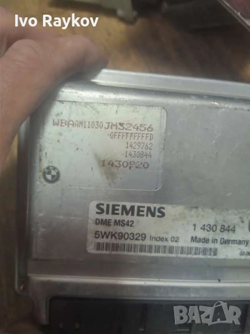 КОМПЮТЪР BMW 3 E46 5WK90329 1430844 2.0 24V, снимка 4 - Части - 55090089