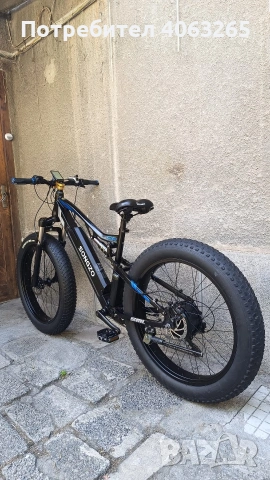 Електрически велосипед мекица Fatbike 26 цола, снимка 6 - Велосипеди - 54823772