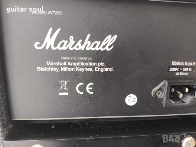 Marshall усилвател /кубе/ за китарa, снимка 4 - Китари - 55207726