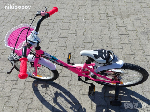 BG Детски велосипед 20" HAMATO розов, снимка 8 - Велосипеди - 54334484