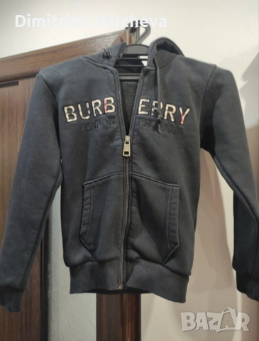 Детски суичър Burberry 