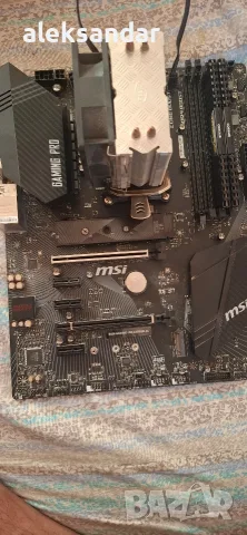 msi B450 GAMING pro carbon ryzen 5 3600x RAM 32GB DDR4.3200.SSD 512 WD