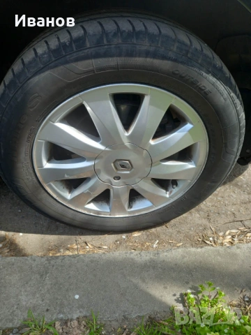 Джанти с Гуми 16" Рено, снимка 3 - Гуми и джанти - 54179979