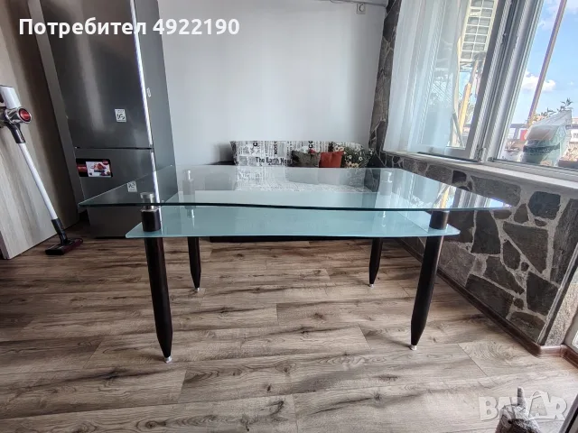 Кухненска  стъклена маса, снимка 5 - Маси - 55698509