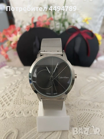 Уникални часовници Calvin Klein с кварцов механизъм. 
