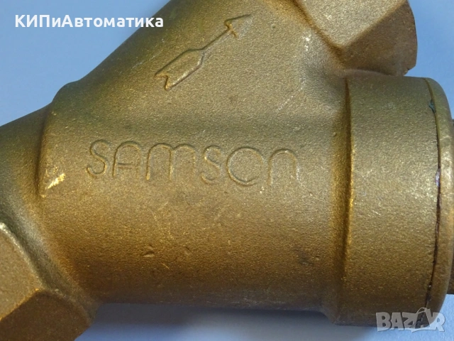 ъглов филтър Samson G2 PN25 brass Y-strainer filter, снимка 4 - Резервни части за машини - 54425641