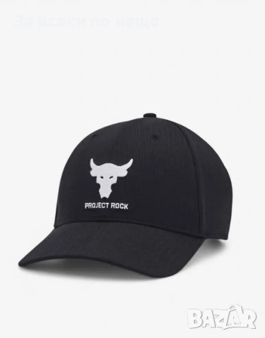 UNDER ARMOUR x Project Rock Trucker Cap Black Черна Шапка С Козирка Код P2427