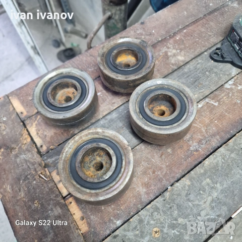 Метални Ролки , снимка 2 - Резервни части за машини - 54325424