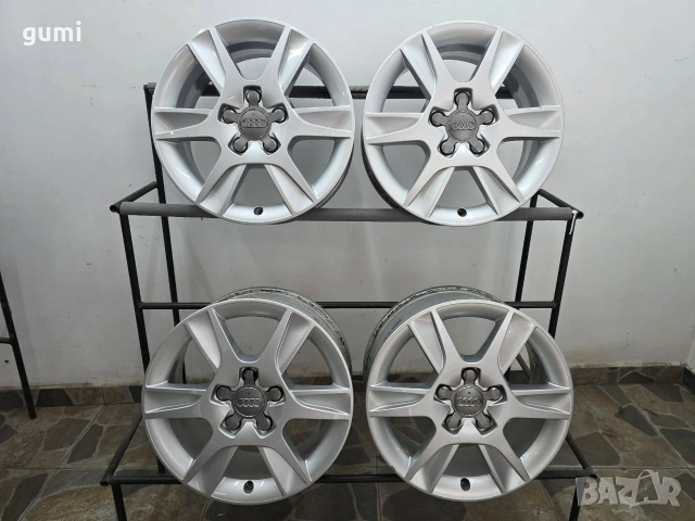 4бр 16ски джанти за Audi, 5х112мм. A161499 , снимка 5 - Гуми и джанти - 55221252