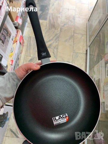 Тиган ELO Smart Life 28 см със система за дозиране на олио, снимка 4 - Съдове за готвене - 54603262