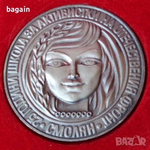 Рядък български плакет. Смолян., снимка 2 - Пердета и завеси - 54422730