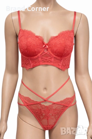 Hunkemöller дамски комплект бельо с дантела – размер M