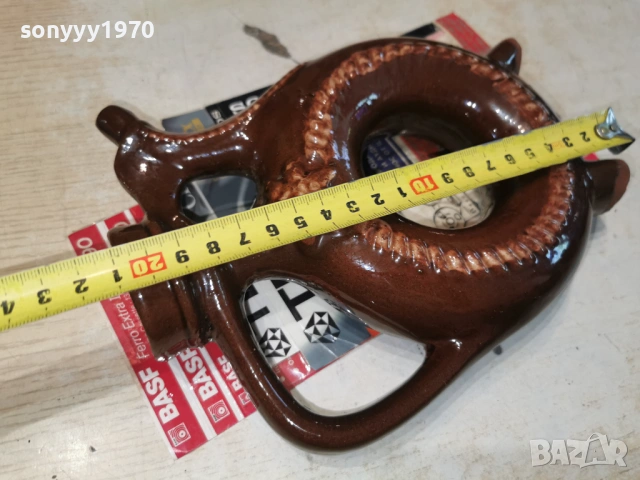 РЕТРО БЪКЛИЦА КЕРАМИКА 1204261101LCHERY1, снимка 4 - Антикварни и старинни предмети - 54171186