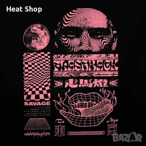 Мъжка тениска Edwin Japan Shinjuku Savage T-Shirt, снимка 3 - Тениски - 54755821