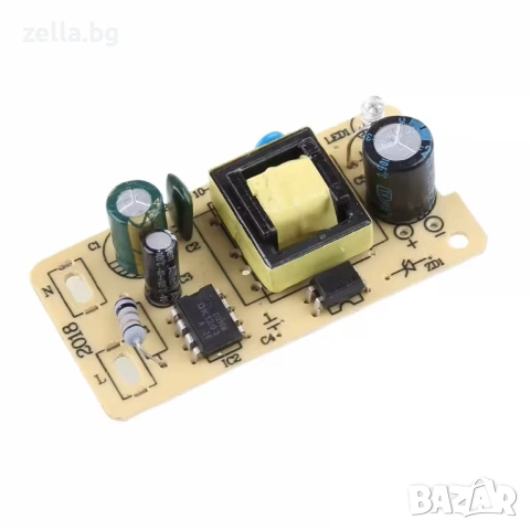 Компактен импулсен захранващ модул 12V 1A – за LED ленти, Arduino, сензори и контролери 10399