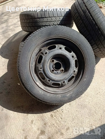 летни гуми 14ки с джанти , снимка 6 - Гуми и джанти - 54121324