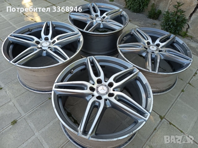 Джанти Mercedes AMG 19" 5x112 W213 OEM sport packet, снимка 6 - Гуми и джанти - 54393408