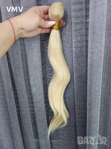 Естествена коса , снимка 2 - Аксесоари за коса - 53988889