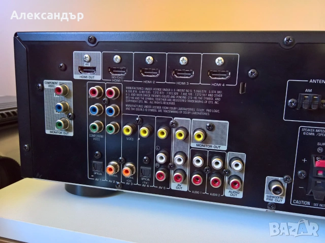 5.1 Receiver YAMAHA HTR-2866, HDMI ARC, 4K Pass-Through, снимка 5 - Ресийвъри, усилватели, смесителни пултове - 55164420