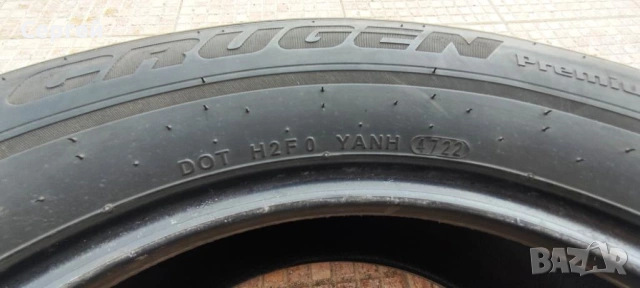 Гума 1бр Kumho Crugen Premium 255 60 18 108H M+S Dot 2022 за резервна гума, снимка 5 - Гуми и джанти - 55229519