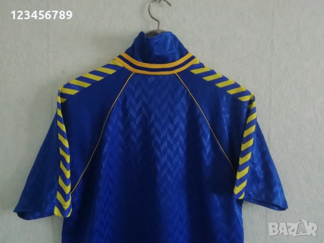 Hellas Verona 1987-1988-1989 Hummel оригинална тениска фланелка екип Верона ретро vintage , снимка 3 - Тениски - 53509322