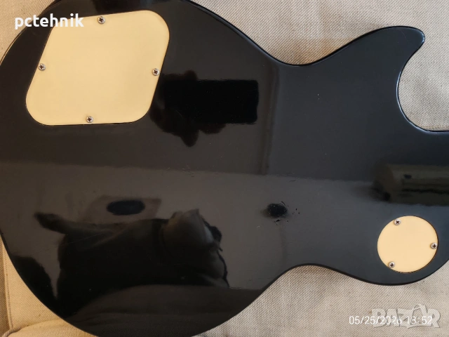 Електрическа китара Epiphone Les Paul Standard (С подбрани адаптери + Видео), снимка 4 - Китари - 54670834