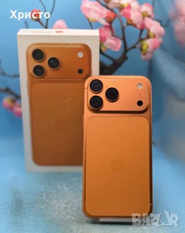 ГАРАНЦИОНЕН Apple iPhone 17 Pro Max, 256GB, 5G, Cosmic Orange, снимка 3 - Apple iPhone - 55306683
