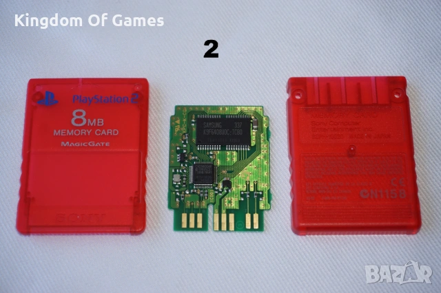 4 Оригинални Мемори Карти за PS1 и PS2 ПАМЕТИ Samsung/Toshiba/Sony/, снимка 9 - Други игри и конзоли - 54100162