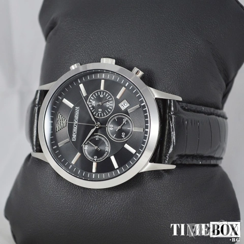 Emporio Armani AR2447 Renato Chronograph, снимка 7 - Мъжки - 47393529