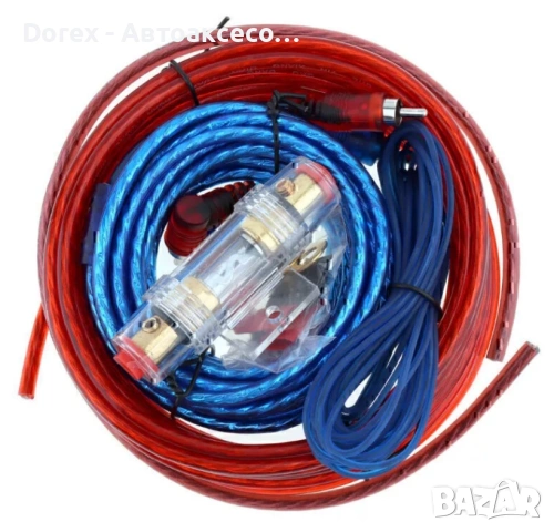 Кабели за усилвател MD-8 1500W 8GA комплект, снимка 3 - Аксесоари и консумативи - 54203064