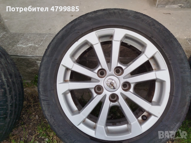 Джанти за Тойота , снимка 2 - Гуми и джанти - 54227062