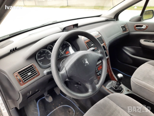 PEUGEOT 307 2000HDI 90к.с., снимка 11 - Автомобили и джипове - 54980177