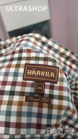 НОВА Мъжка риза Harkila 2XL с дълъг ръкав, снимка 2 - Ризи - 54569157