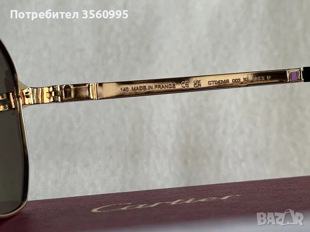 Слънчеви очила Картие CT0424S 002 Cartier, снимка 8 - Слънчеви и диоптрични очила - 55480889
