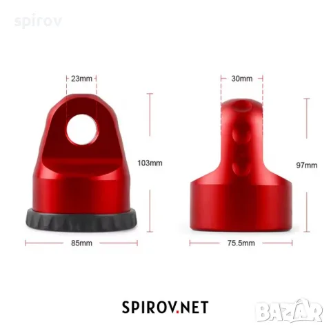 Алуминиева кука за лебедка шегел адаптер 3/4″, снимка 2 - Части - 55703686