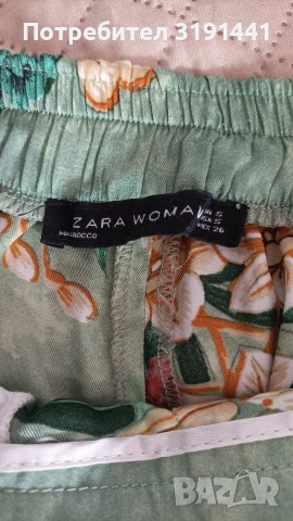 Дамски летен панталон Zara, снимка 3 - Панталони - 54825888