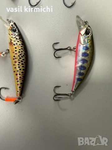 Воблери за пъстърва, снимка 6 - Стръв и захранки - 54328194