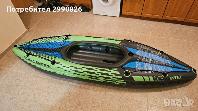 каяк intex challanger k1, снимка 3 - Водни спортове - 55418759