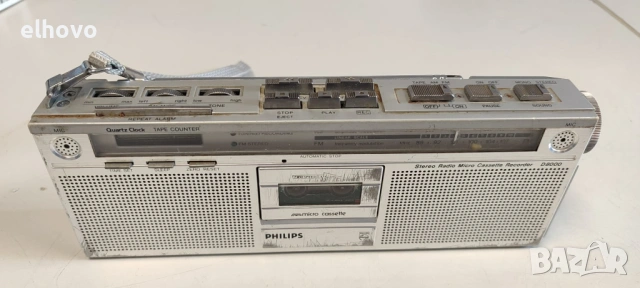 Philips Stereo Radio Micro Cassette Recorder D8000/00, снимка 6 - Радиокасетофони, транзистори - 54421248