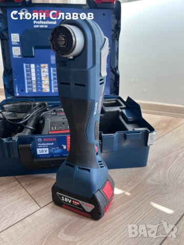 Bosch Мултифункционален инструмент с батерия  18 V, 20000 вибрации/мин,, снимка 3 - Други инструменти - 55471338