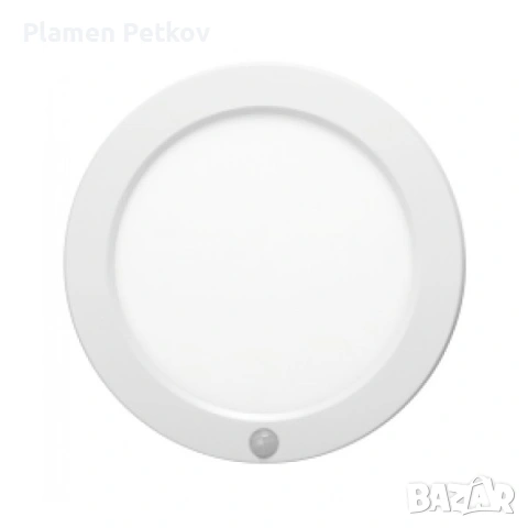 MITEA Lighting M270-ST482 - LED плафон с PIR сензор, 18W, 1600lm, 3000-6500K, IP20, бял