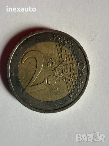 Монета от 2 EURO 2001г Много рядка, снимка 6 - Други ценни предмети - 54764398
